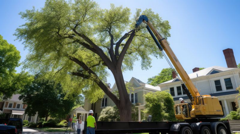 Walnut Tree Removal detail